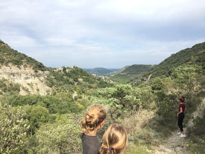 sur le sentier du Géosite