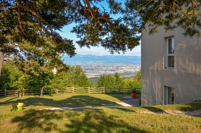 Vue sur la Vallée du Rhône