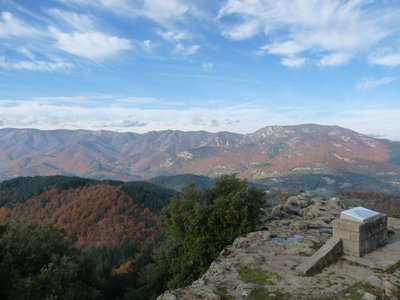 Panorama depuis le belvédère de la Tour de Brison