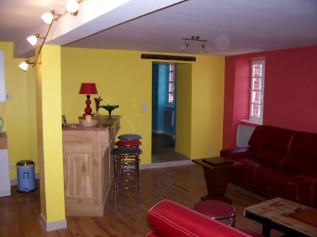 Le salon du gîte