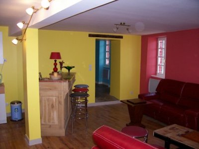 Le salon du gîte