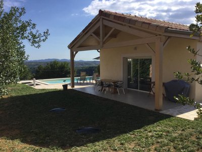 Villa indépendante avec piscine privée avec une magnifique vue