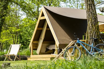Tente Lodge Trek Duo du Camping La Turelure