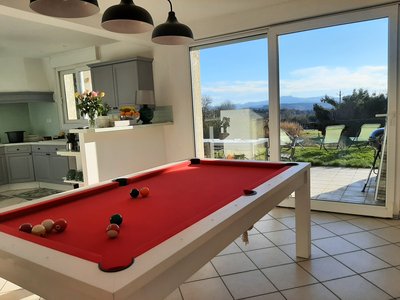 Panorama Mézenc Salle à manger avec table Billard