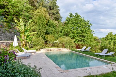 Piscine au Domaine du Fayet (Sanilhac, Ardèche)
