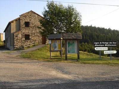 l'entrée du gîte