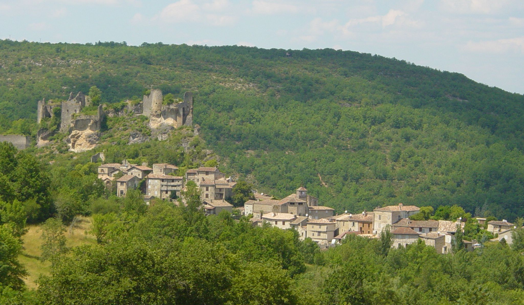 Vue du village