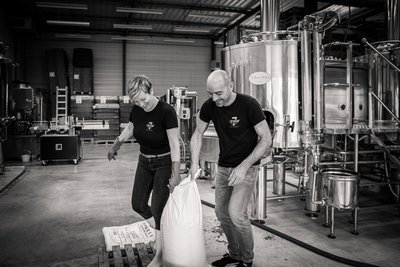 les brasseurs au travail