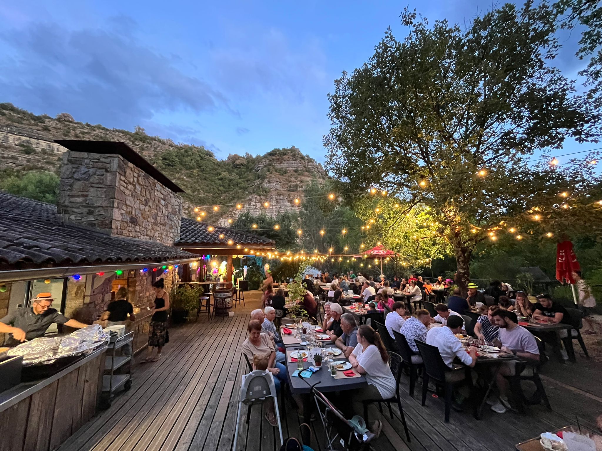 Ceven'Resto terrasse restaurant concert