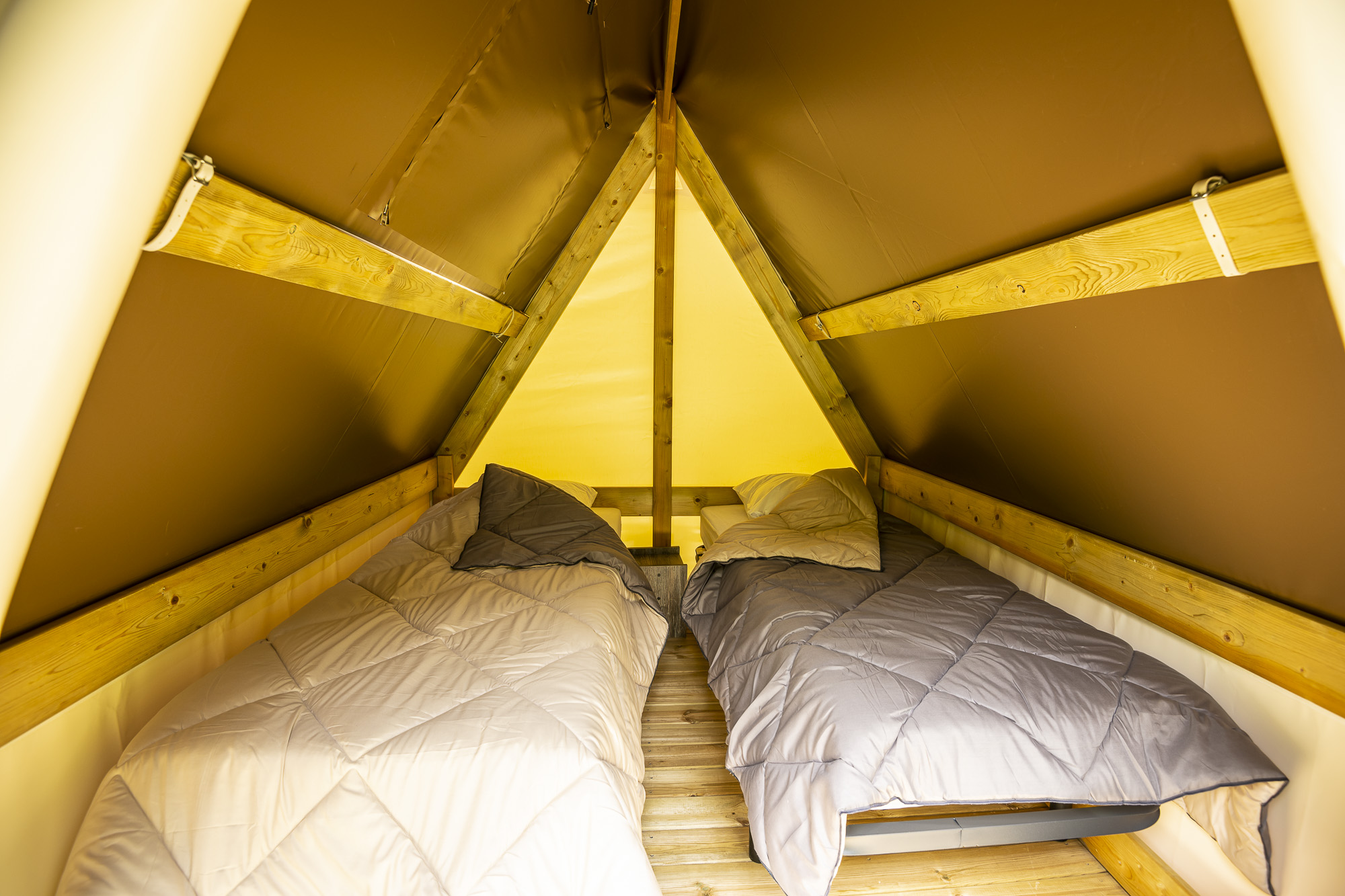 Tente Lodge Trek Duo du Camping La Turelure