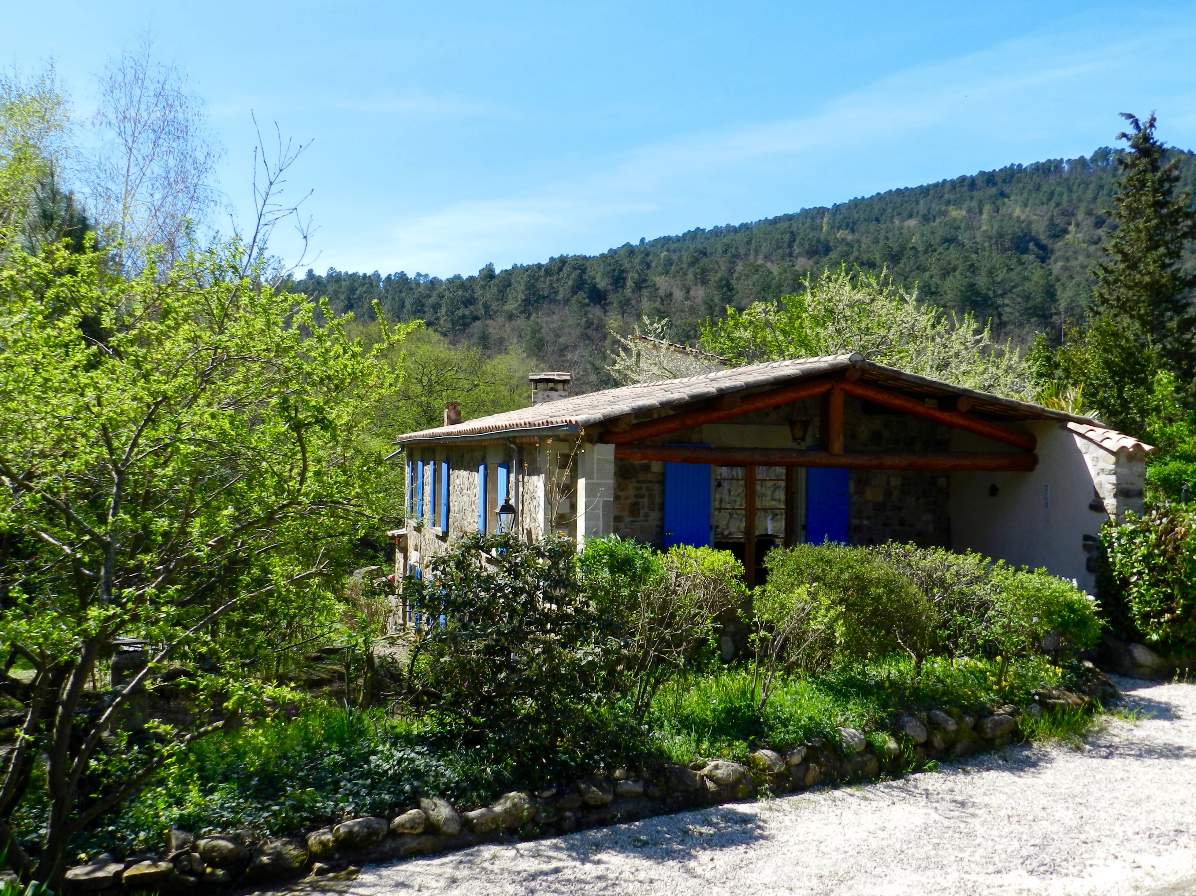 Gîte La Clède au Moulin de Lande à Chassiers (Ardèche, France)