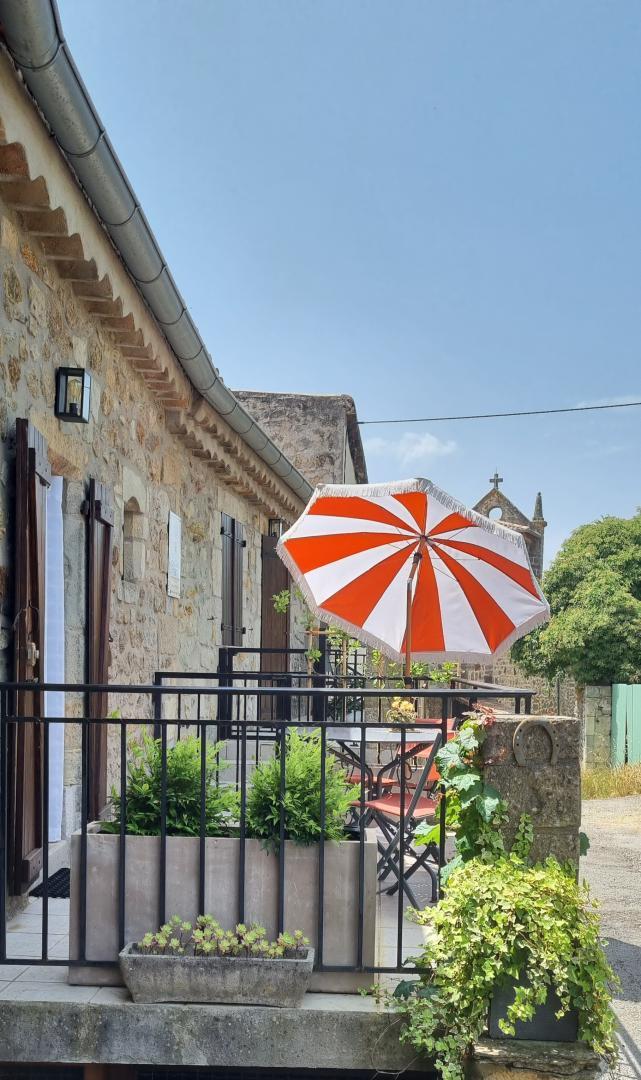 La terrasse du gîte