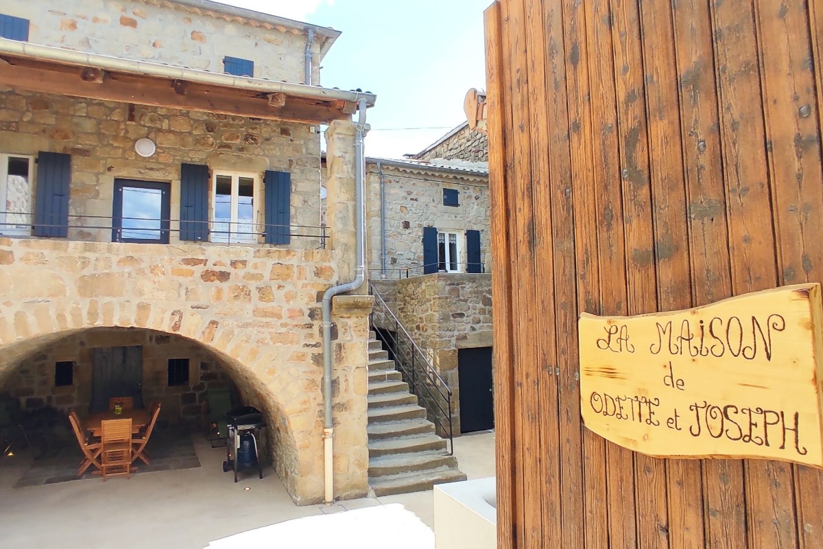 La Maison d'Odette et Joseph - L'entrée