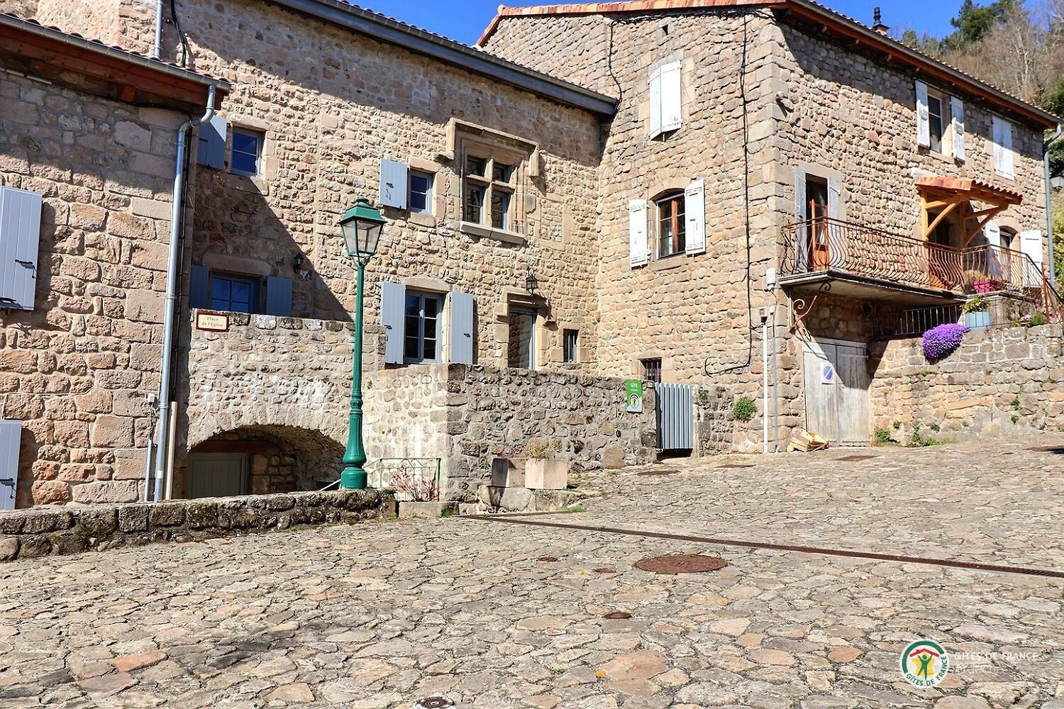 Le gîte Les Châtaigniers en coeur de village