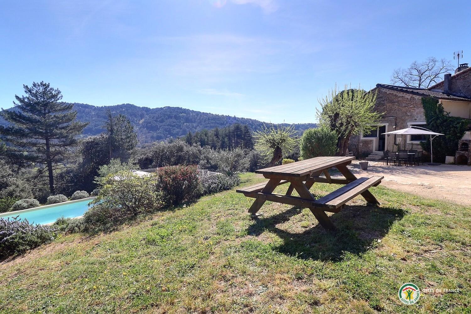 Le Moulin de Chabert avec piscine à partager
