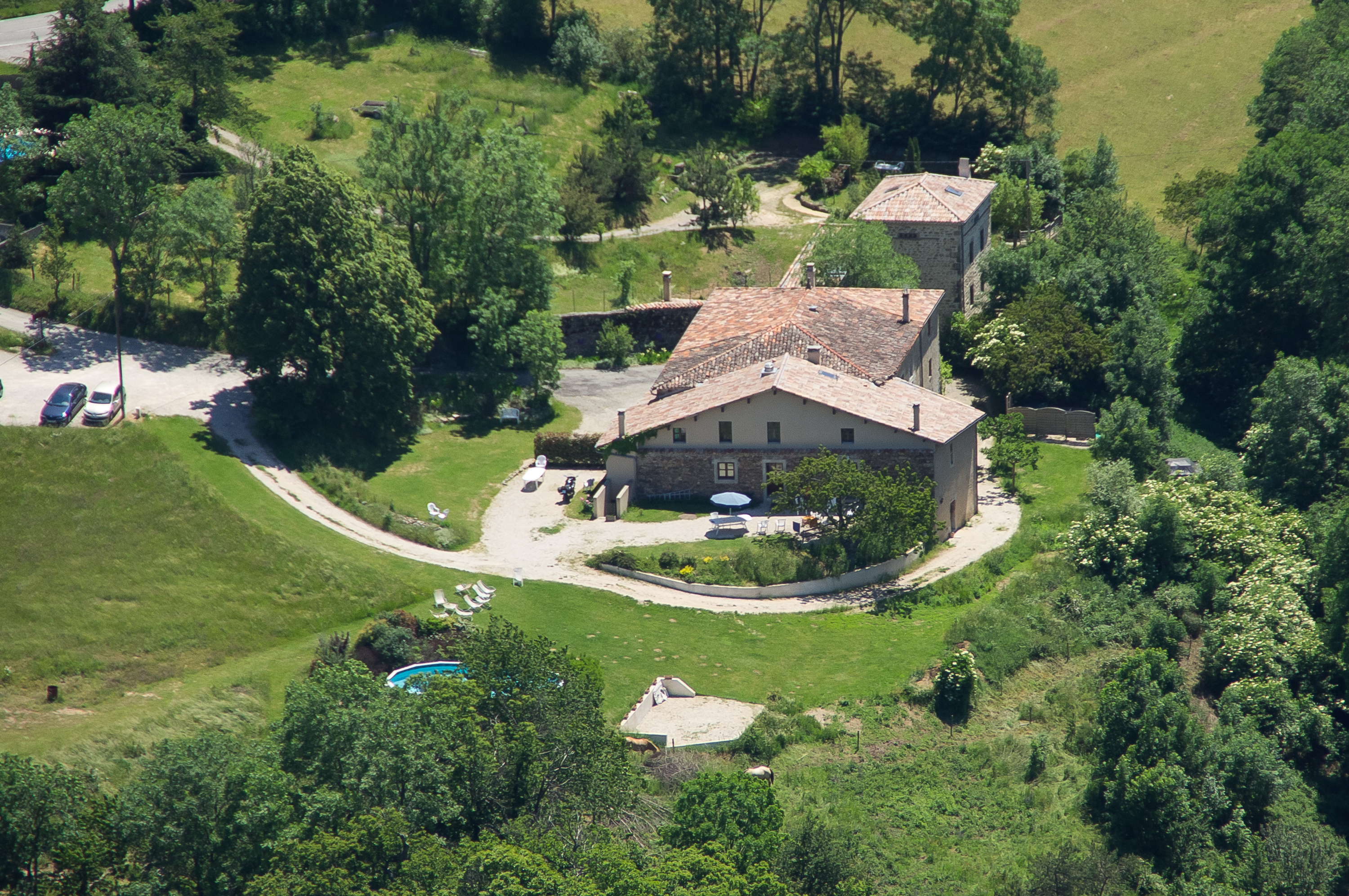 Vue aérienne