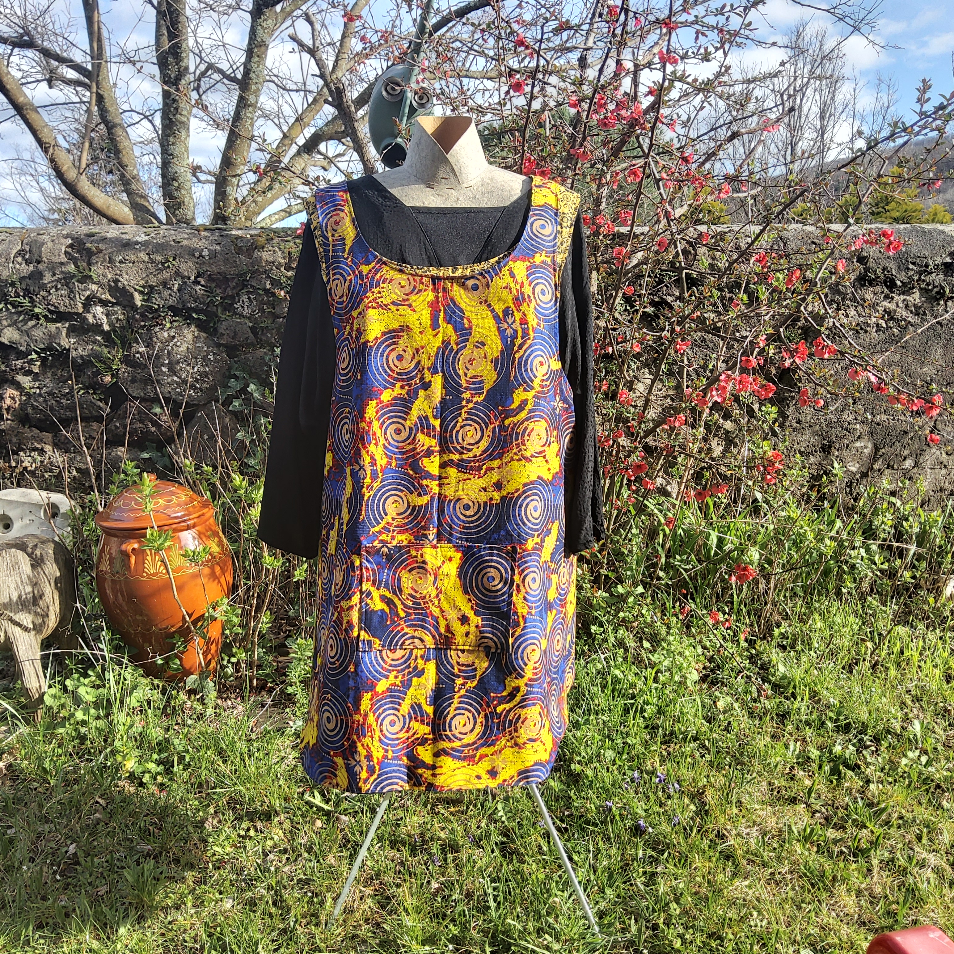 Robe colorée
