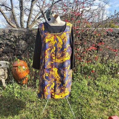 Robe colorée