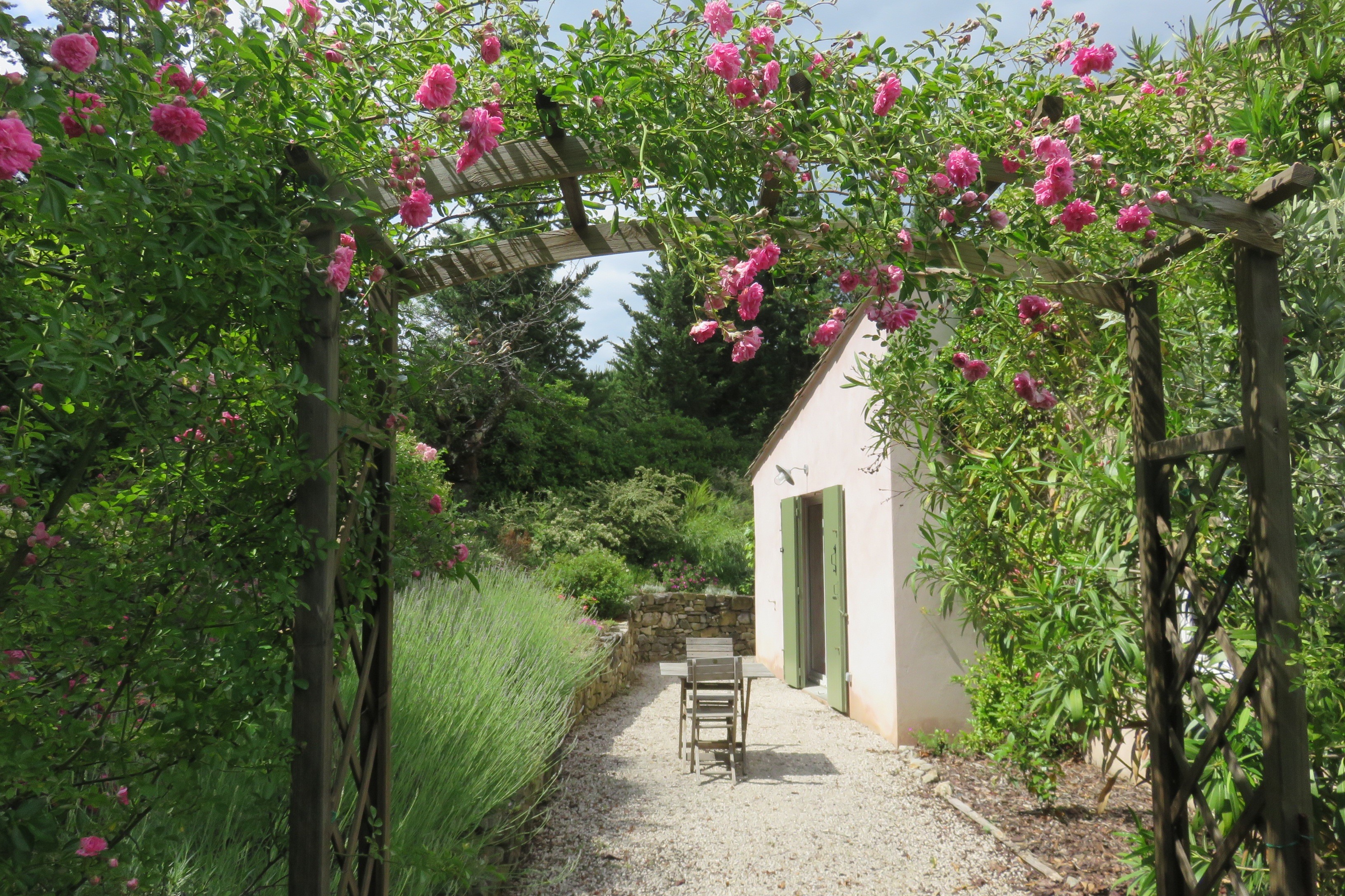 gîte et terrasse
