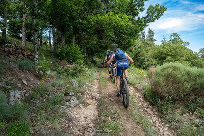 Montée VTT