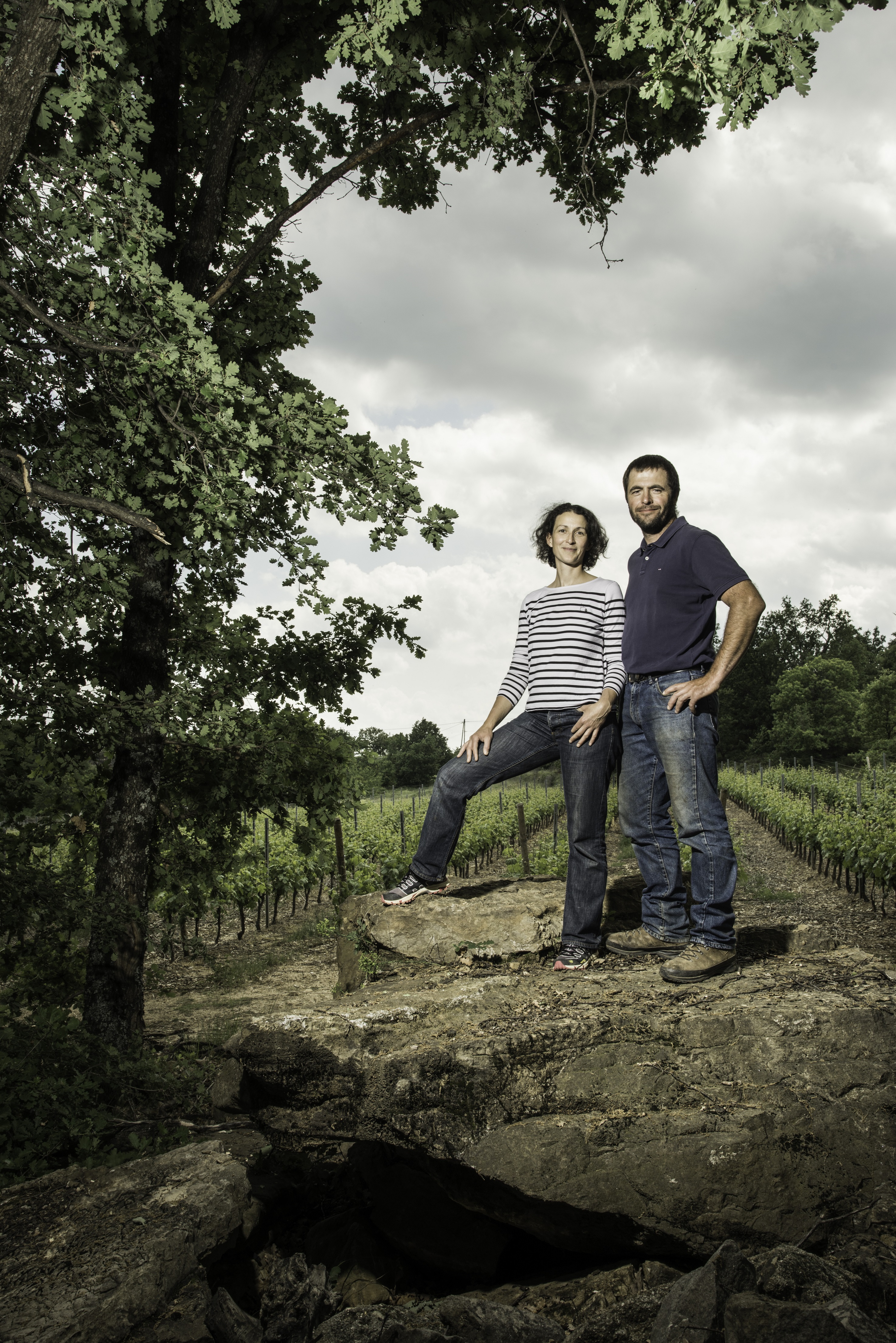 Salel et Renaud