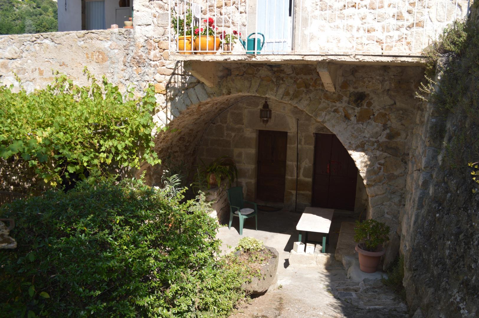 Entrée du gîte