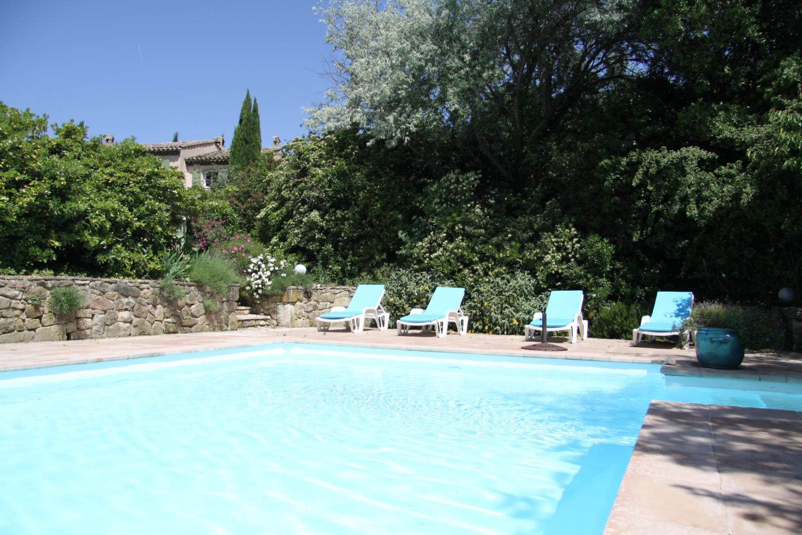 Piscine partagée