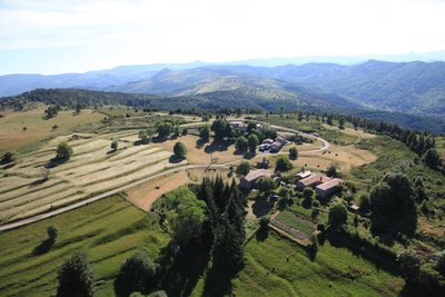 Vue aérienne du village - ccve