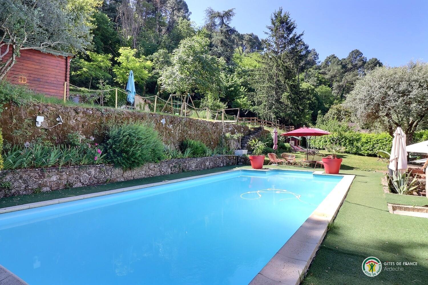 La piscine privative et son environnement