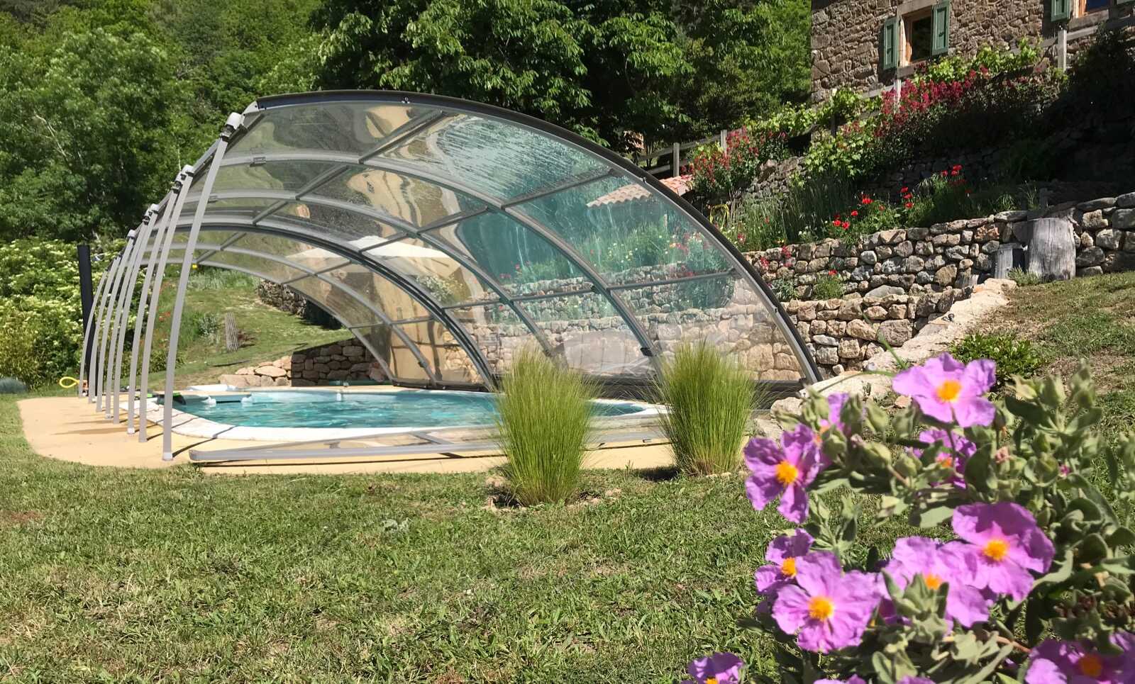 Piscine partagée