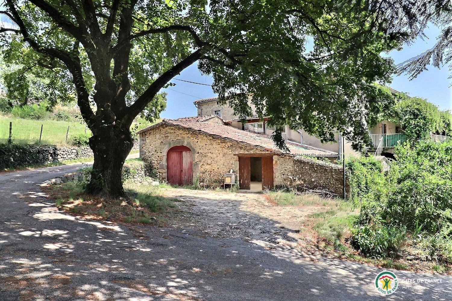 Arrivée au gîte