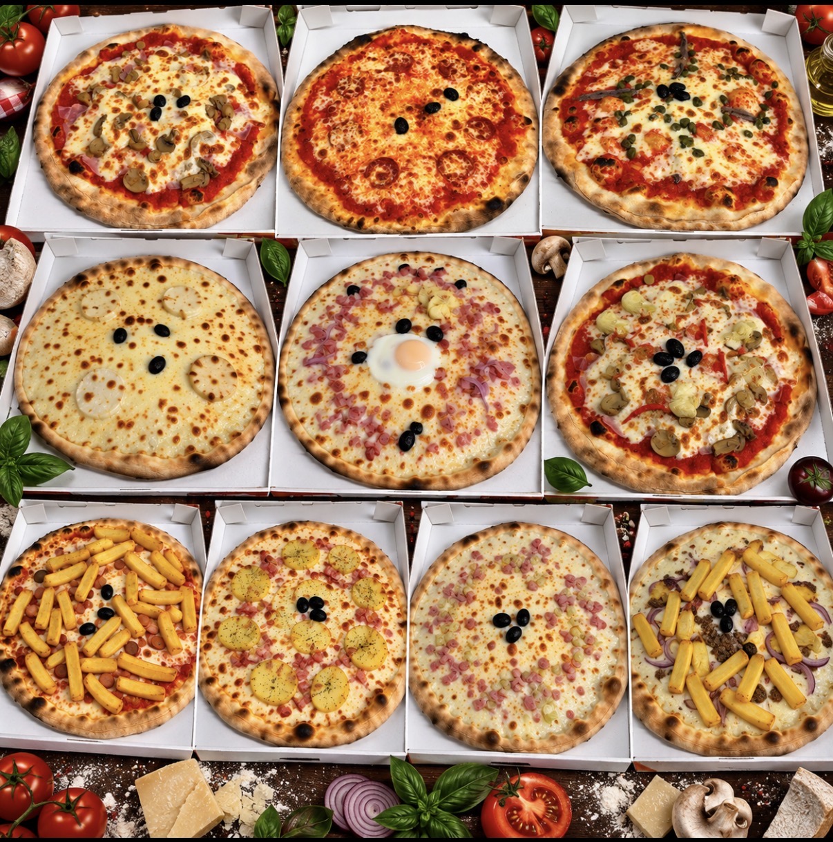 Pizzas