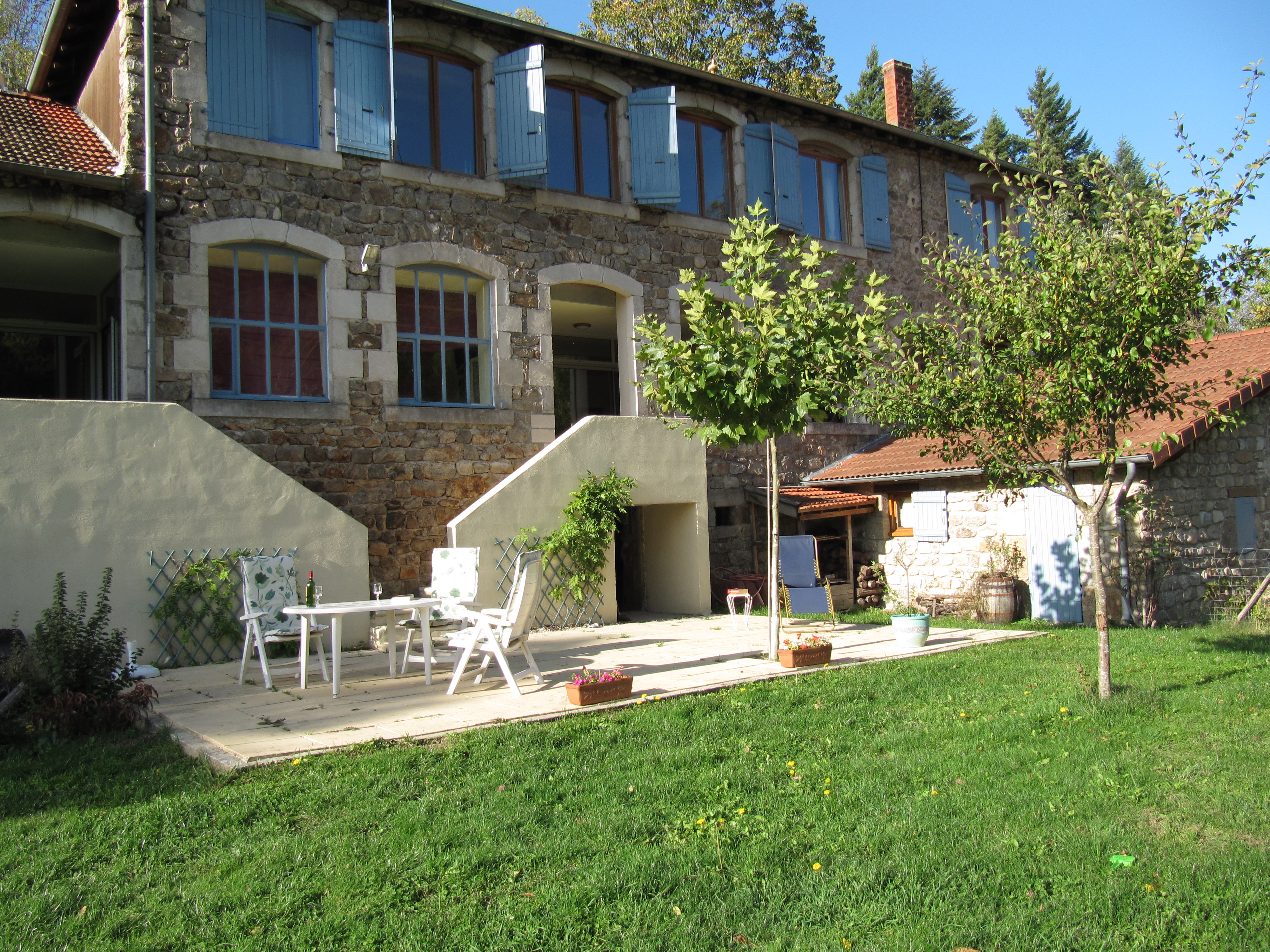 Vue sur la maison