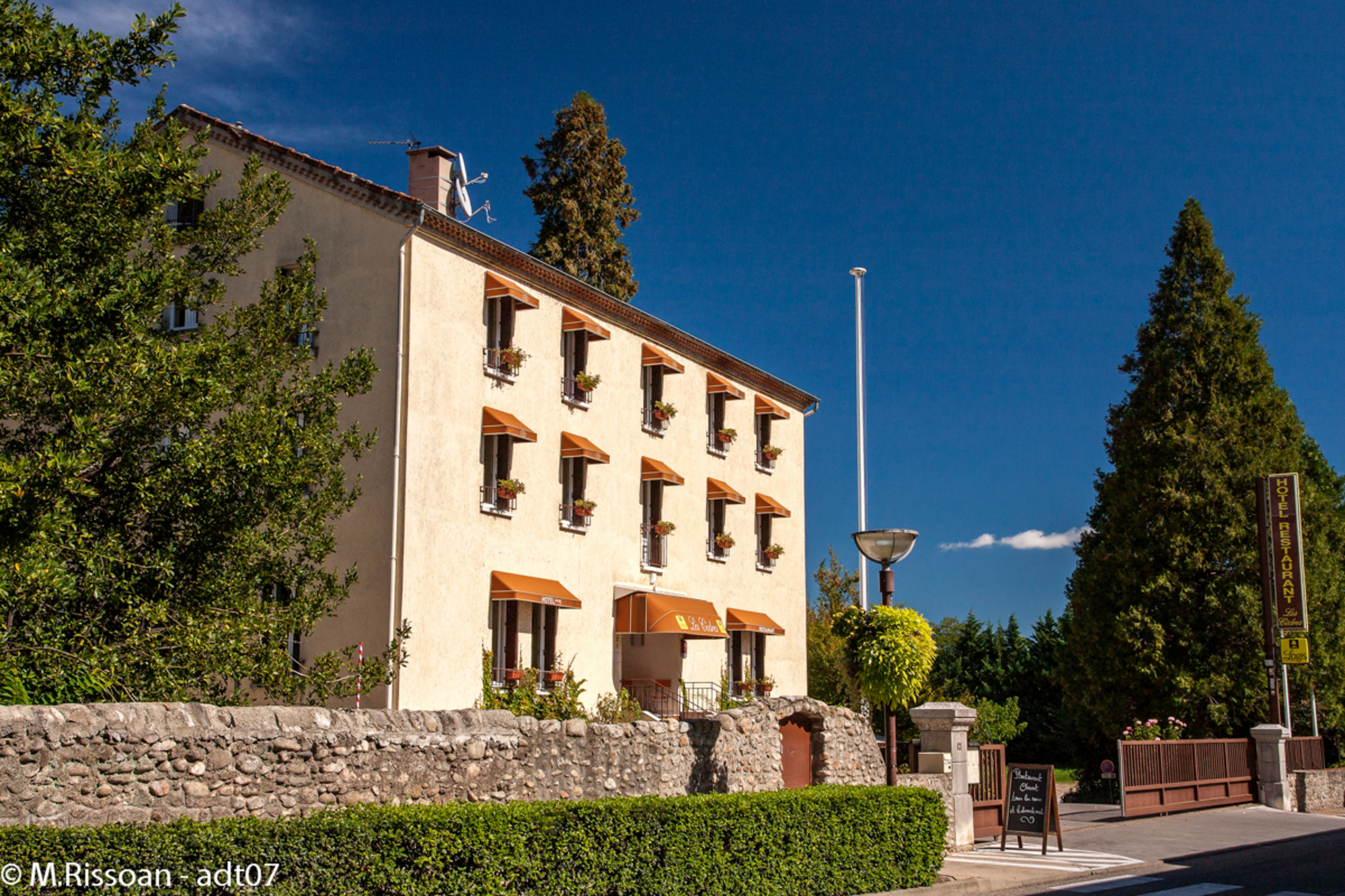Entrée de l'hôtel