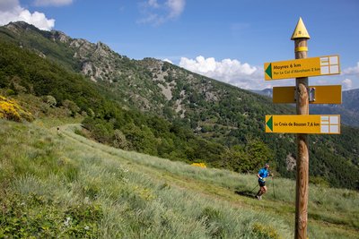 Thueyts - Trail de la chaussée des géants, les trois vallées ©sourcesetvolcans