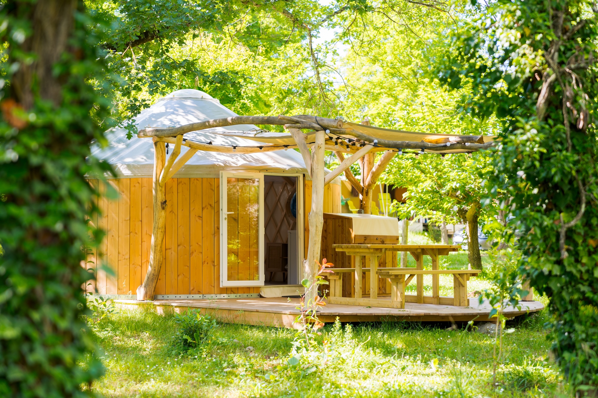 Village Nature Zen - Camping la Turelure_Uzer