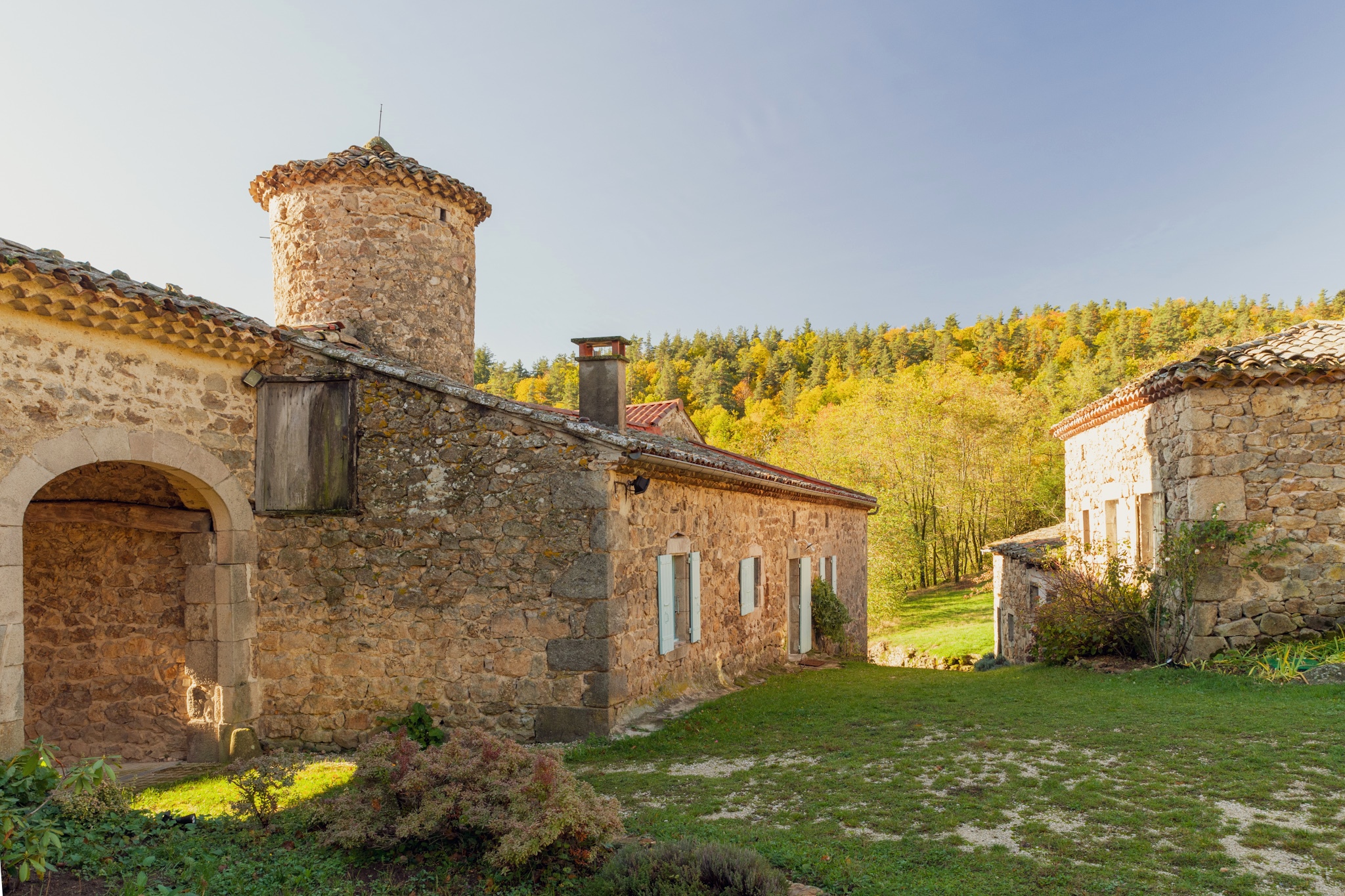 Vue extérieure du gîte