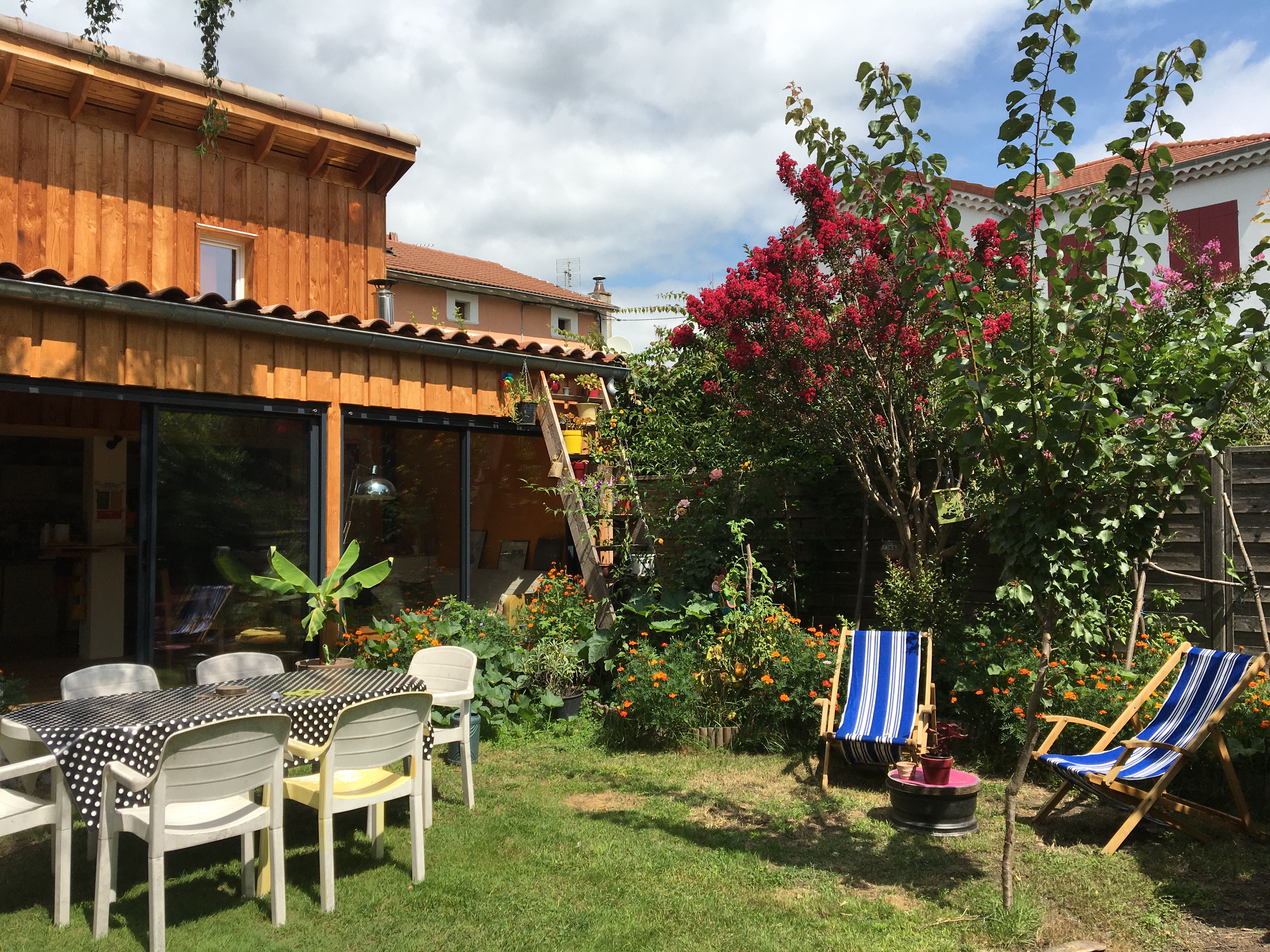 Chalet jardin