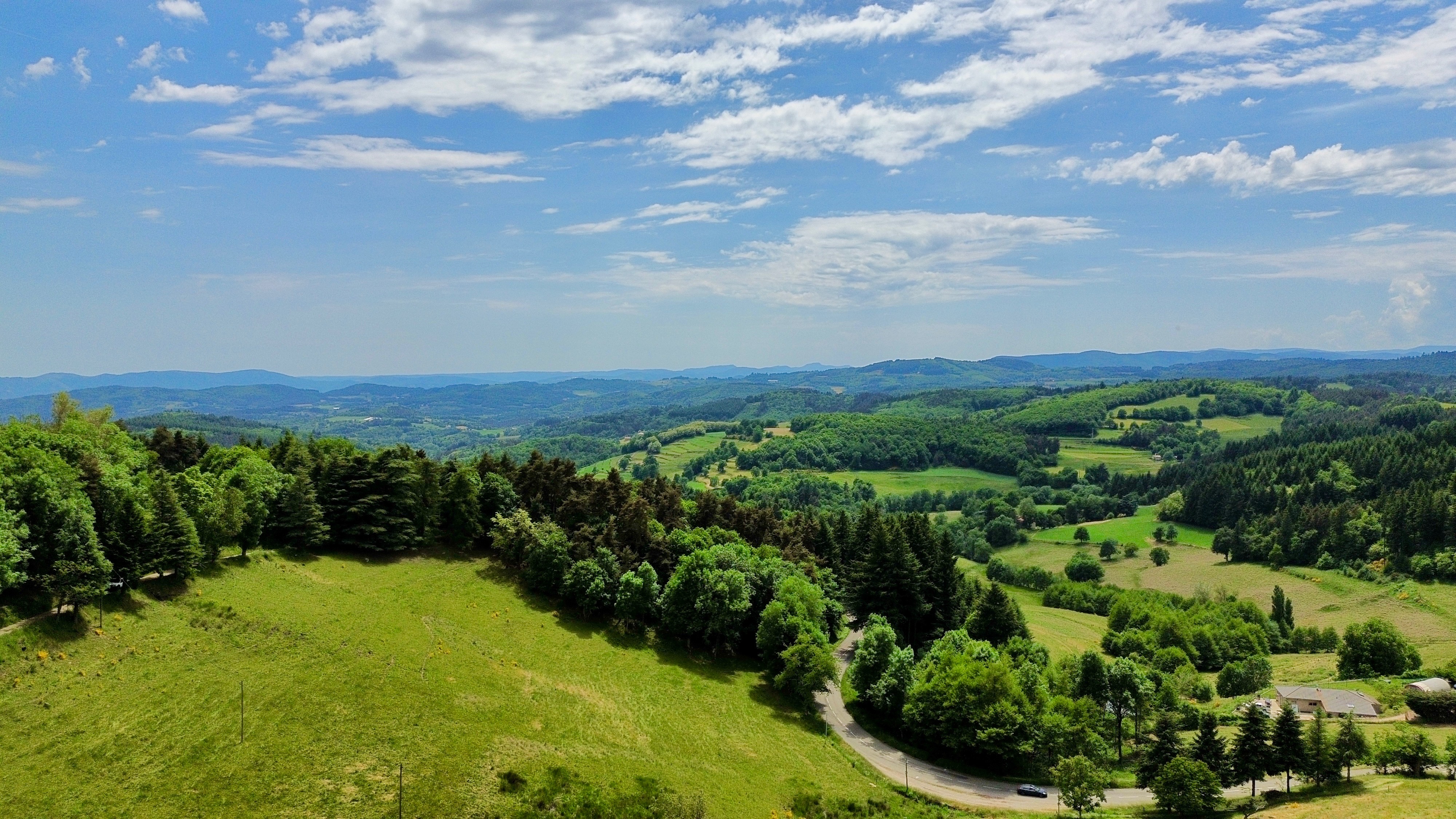 Montreynaud vue aérienne