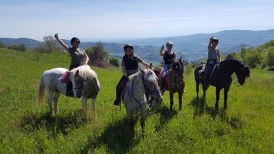 Balade à cheval