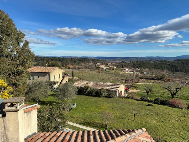 Studio vue panoramique sur l'Ardèche_Chassiers