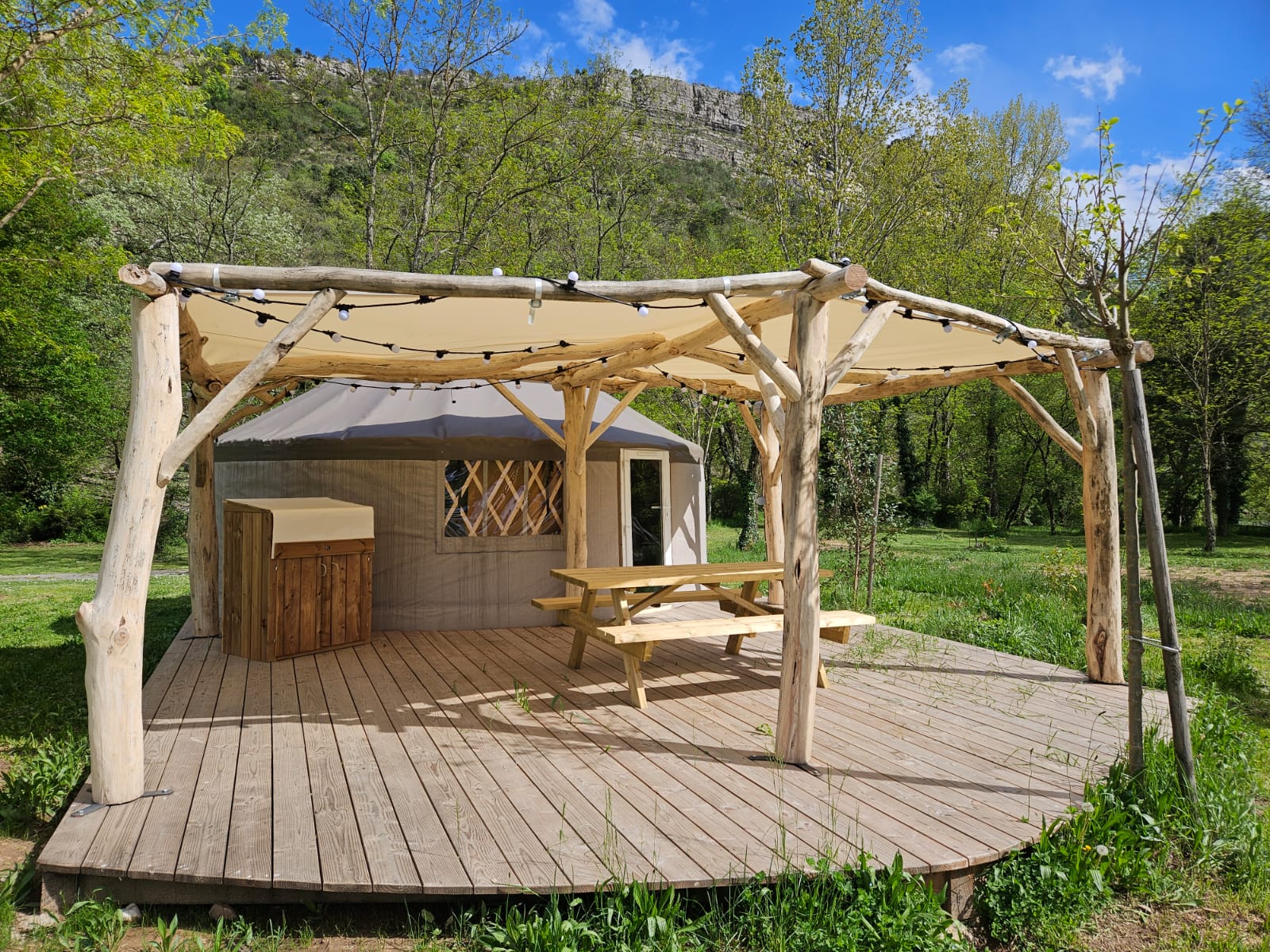 Village Nature Zen - Camping la Turelure : Yourte Family Zen_Uzer