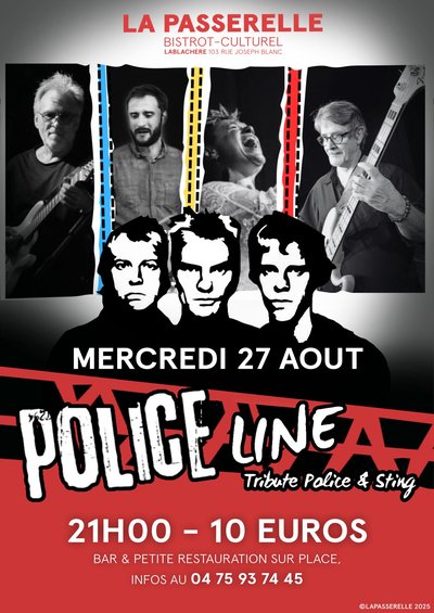 Cocnert : Police Line_Lablachère