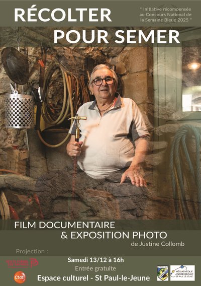 Projection du documentaire "Récolter pour Semer"_Saint-Paul-le-Jeune