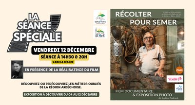 Projection du documentaire "Récolter pour Semer"_Les Vans