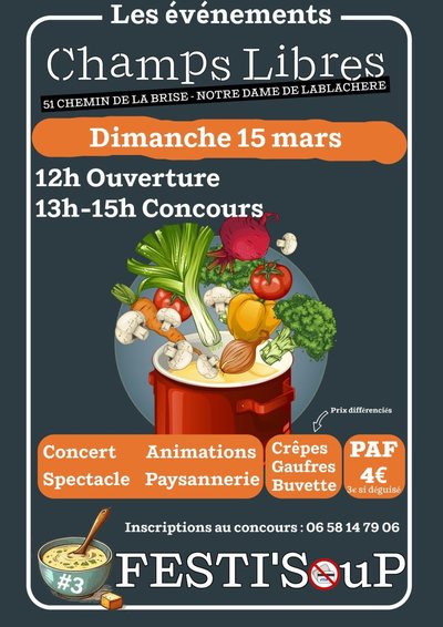 Festi'Soup - Les vendredis de Champs Libres_Lablachère