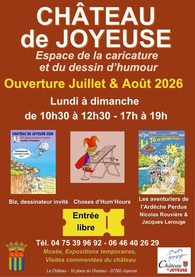 Expositions à Joyeuse
