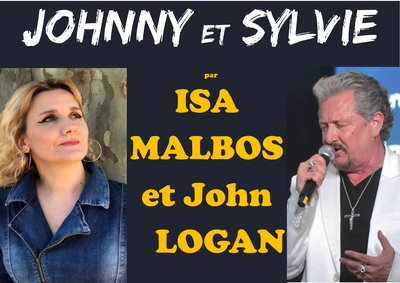 Concert : Johnny et Sylvie par john Logan et Isa Malbos_Lablachère