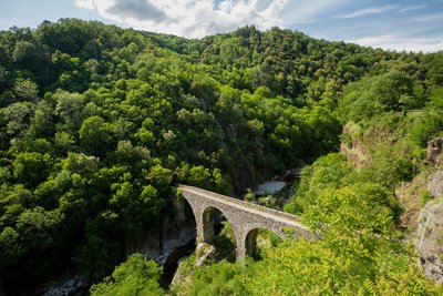 Vue du pont de l'Echelette