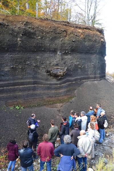 Visite de la carrière